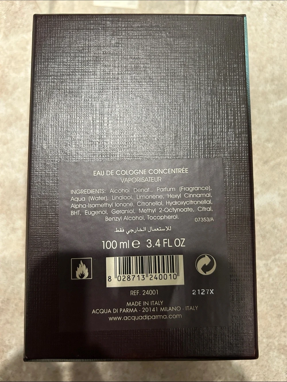 Acqua Di Parma Colonia Oud for men - New never used